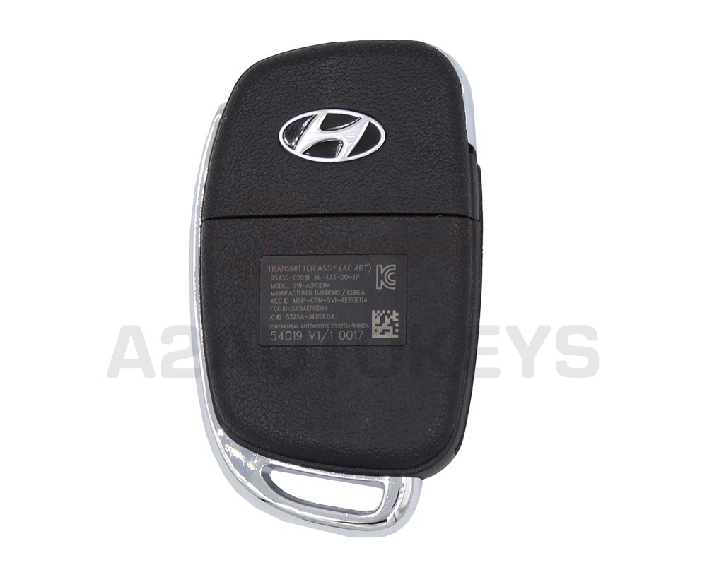 Hyundai Tucson 2016-2019 Genuine Flip Remote Key 433MHz 95430-D3010