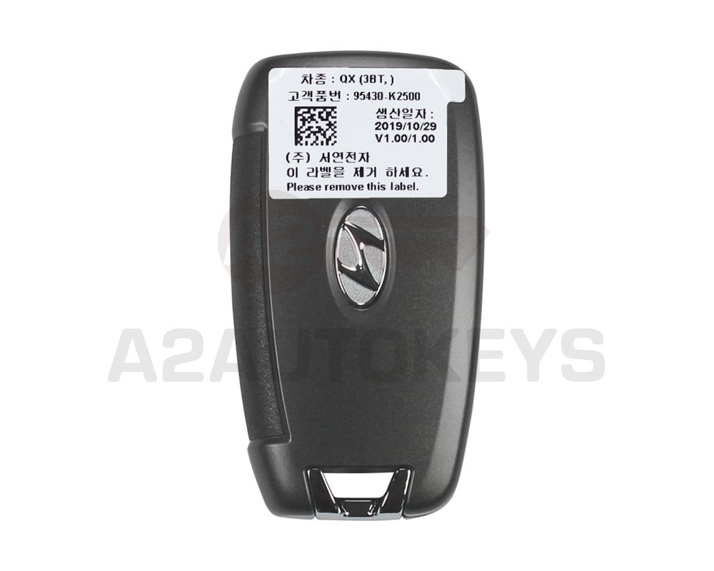 Hyundai Venue 2020 Genuine Flip Remote Key 433MHz 95430-K2500