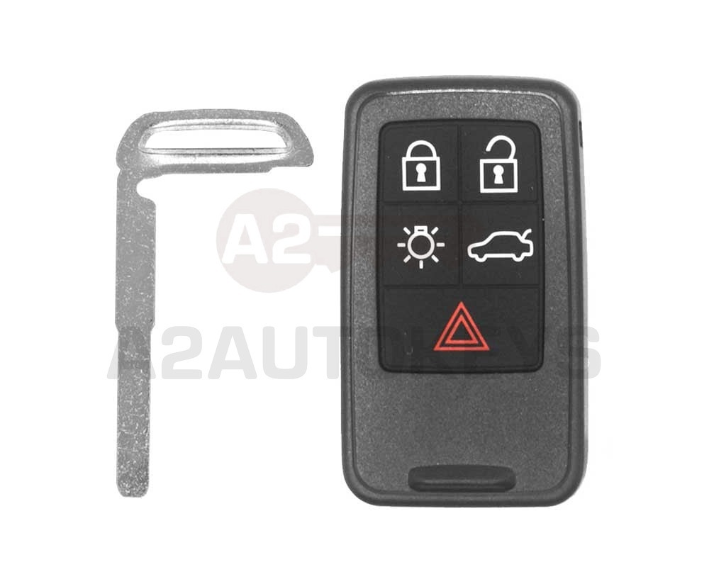 Volvo Remote Key 5 Buttons 433MHz