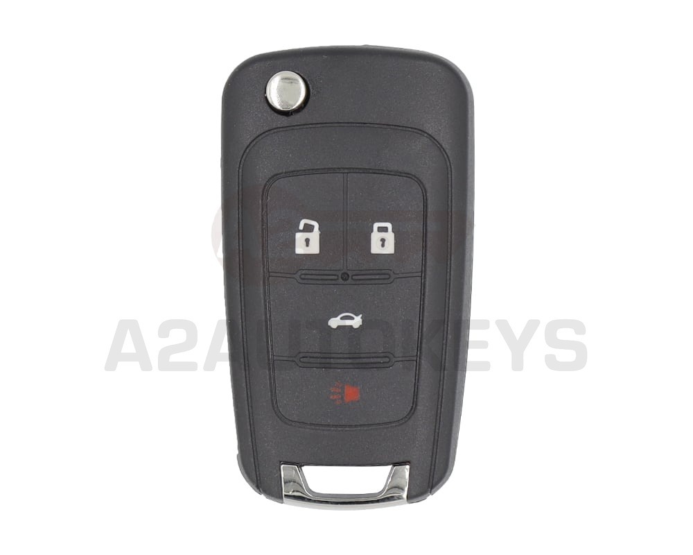 Chevrolet Flip Smart Remote Key 4 Buttons 315Mhz PCF7952E FCC ID: OHT05918179