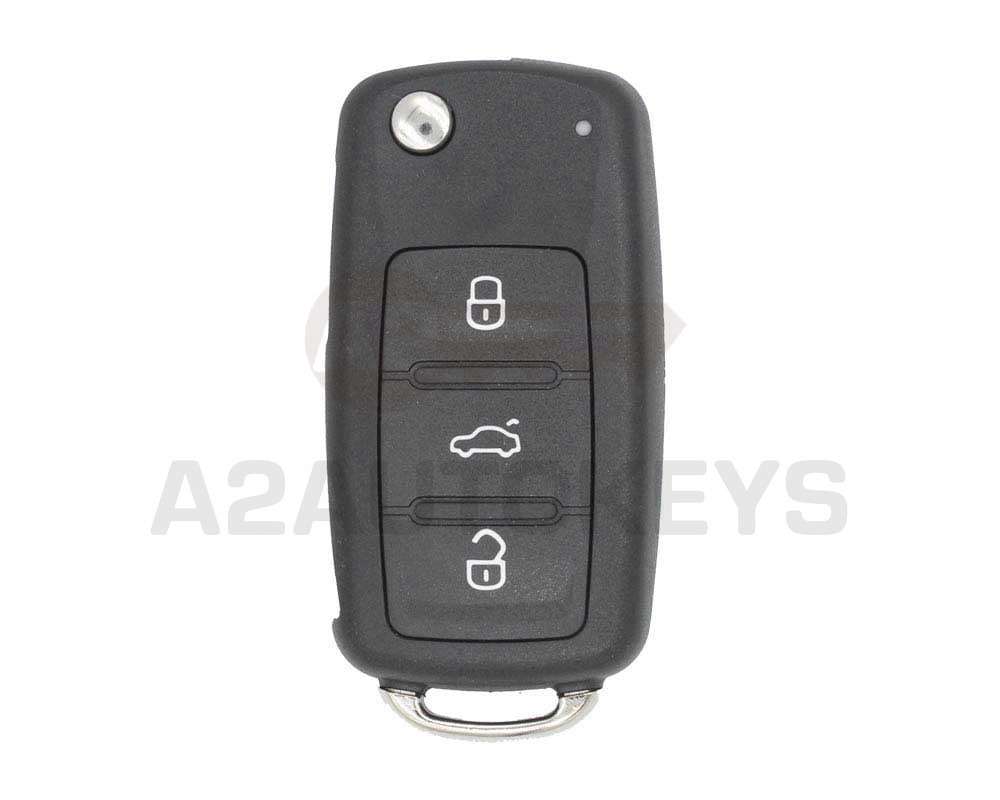Volkswagen VW Jetta 2017 MQB Flip Remote Key 3 Buttons 315MHz UDS Type