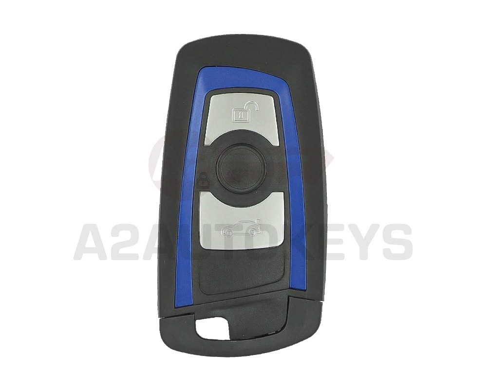 BMW FEM Smart Remote Key Fob 3 Buttons 434.63MHz PCF7953P Transponder Blue Line FCC ID: YGOHUF5662