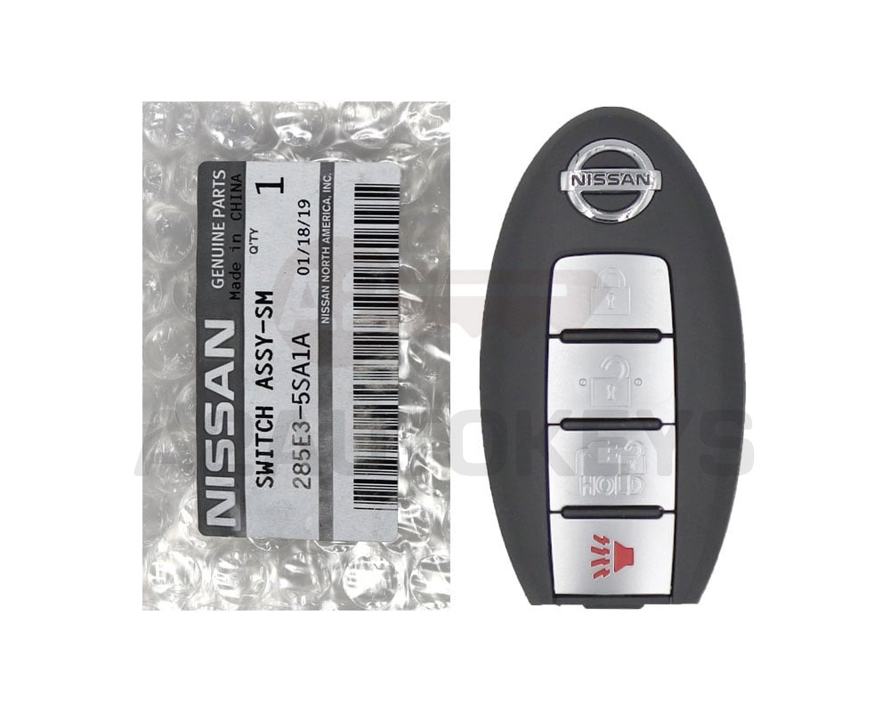 Nissan LEAF 2018-2019 Genuine Smart Remote Key 433MHz 285E3-5SA1A / 285E3-5SA1B