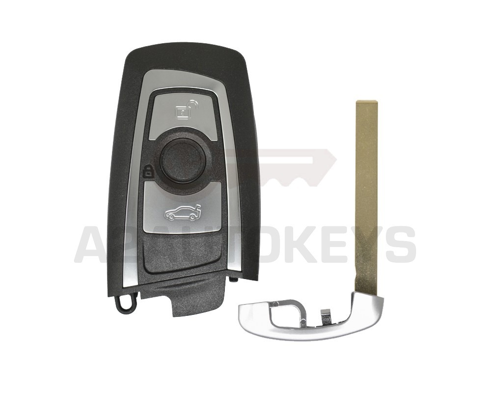 BMW FEM Smart Remote Key Fob 3 Buttons 434.63MHz PCF7953P White Line