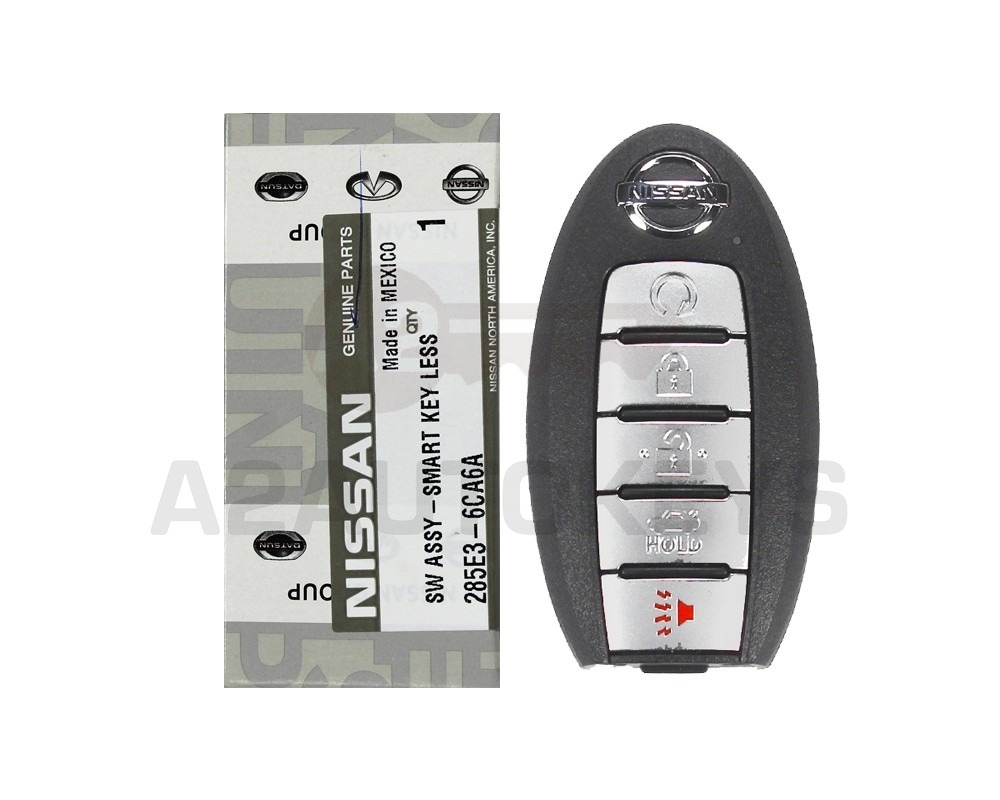 Nissan Altima 2019-2022 Genuine Smart Remote Key 433MHz 285E3-6CA6A