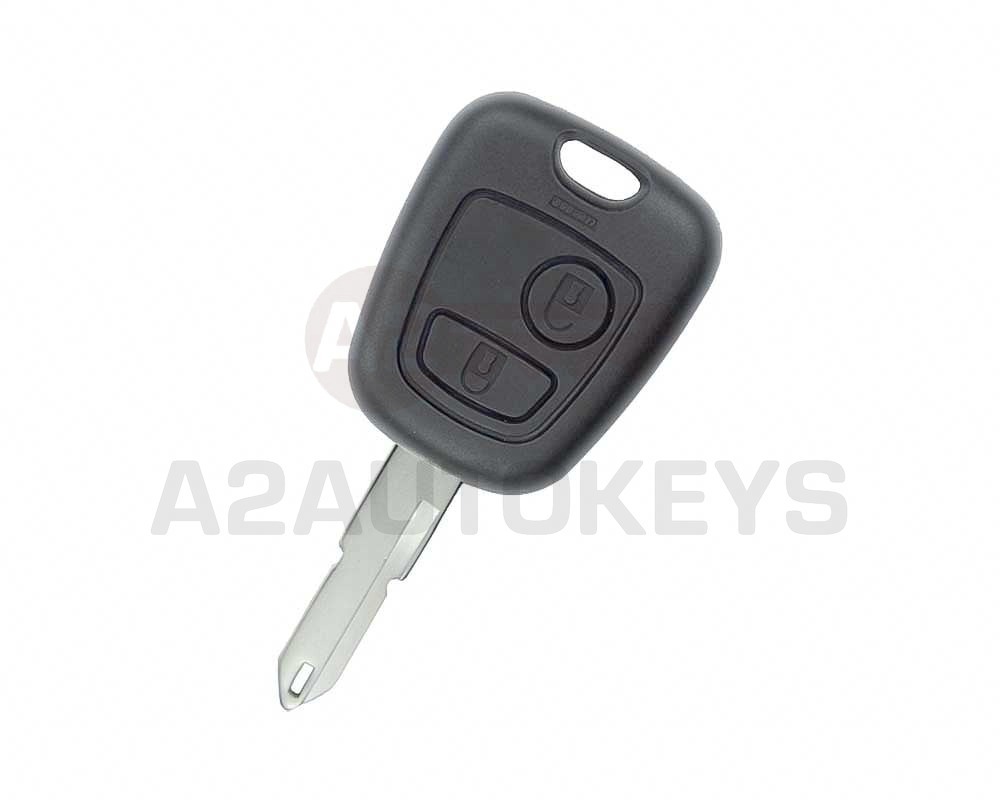 Peugeot 206 2003-2004 Remote Key 2 Buttons 433MHz PCF7941 Transponder