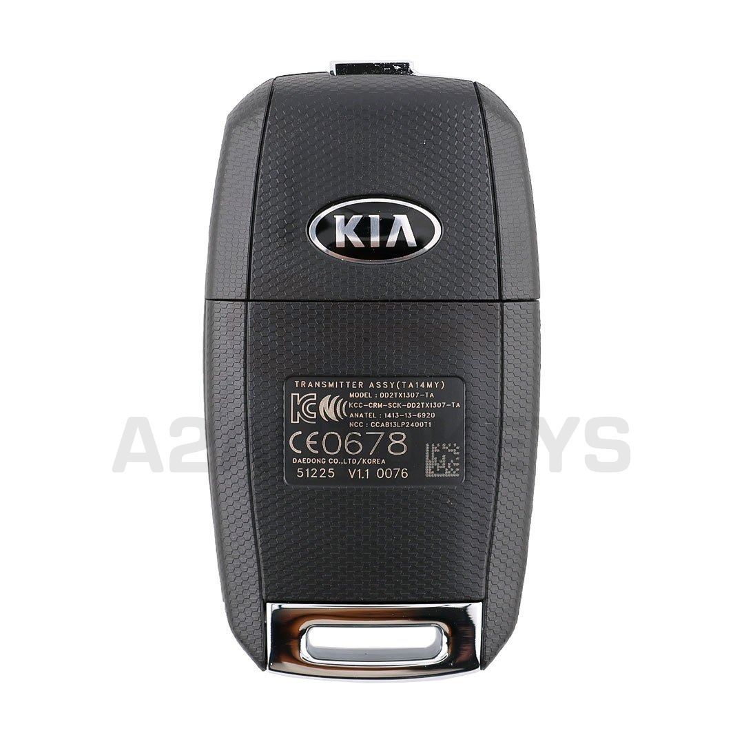 KIA Picanto 2014 Genuine Flip Remote Key 2 Button 433MHz 95430-1Y500