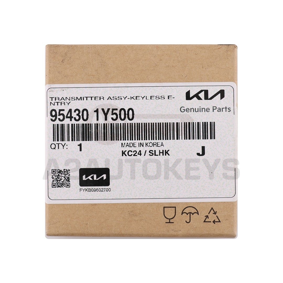 KIA Picanto 2014 Genuine Flip Remote Key 2 Button 433MHz 95430-1Y500