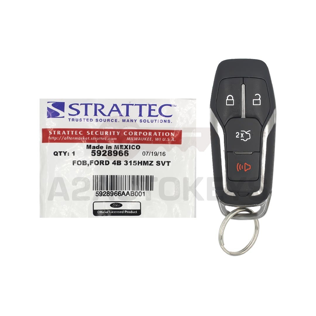 Ford Shelby 2015-2017 Genuine Smart Remote Key 315MHz 5928966