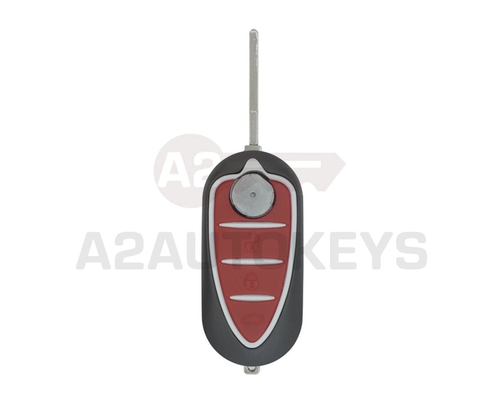 Alfa Romeo 500L Giulietta Flip Remote Key 3 Buttons 433MHz PCF7946 Transponder M.Marelli BSI Type
