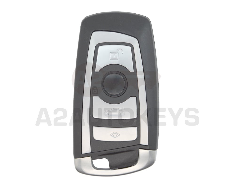 BMW FEM Smart Remote Key 4 Buttons 434.63MHz Silver Color FCC ID: YG0HUF5767