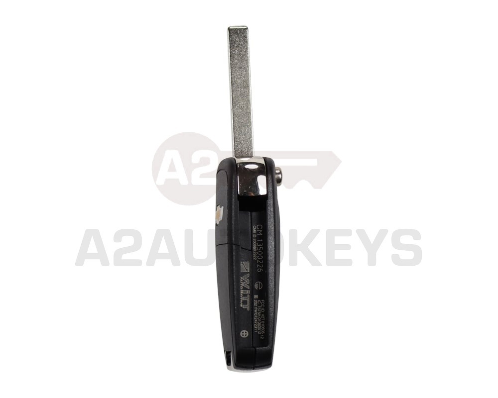 Chevrolet Flip Remote Key 4 Buttons 315MHz PCF7937E/41E Transponder