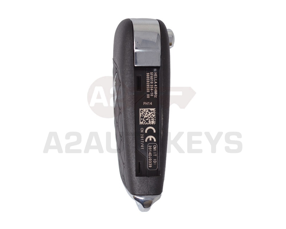 Citroen DS Original Flip Remote Key 3 Button 433MHz PCF7936 Transponder