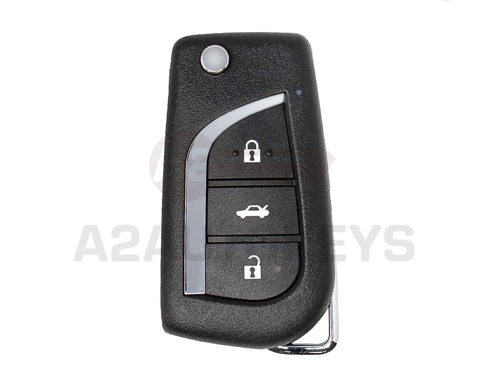 Face to Face Universal Copier Flip Remote Key 3 Buttons 315MHz Toyota Type RD774