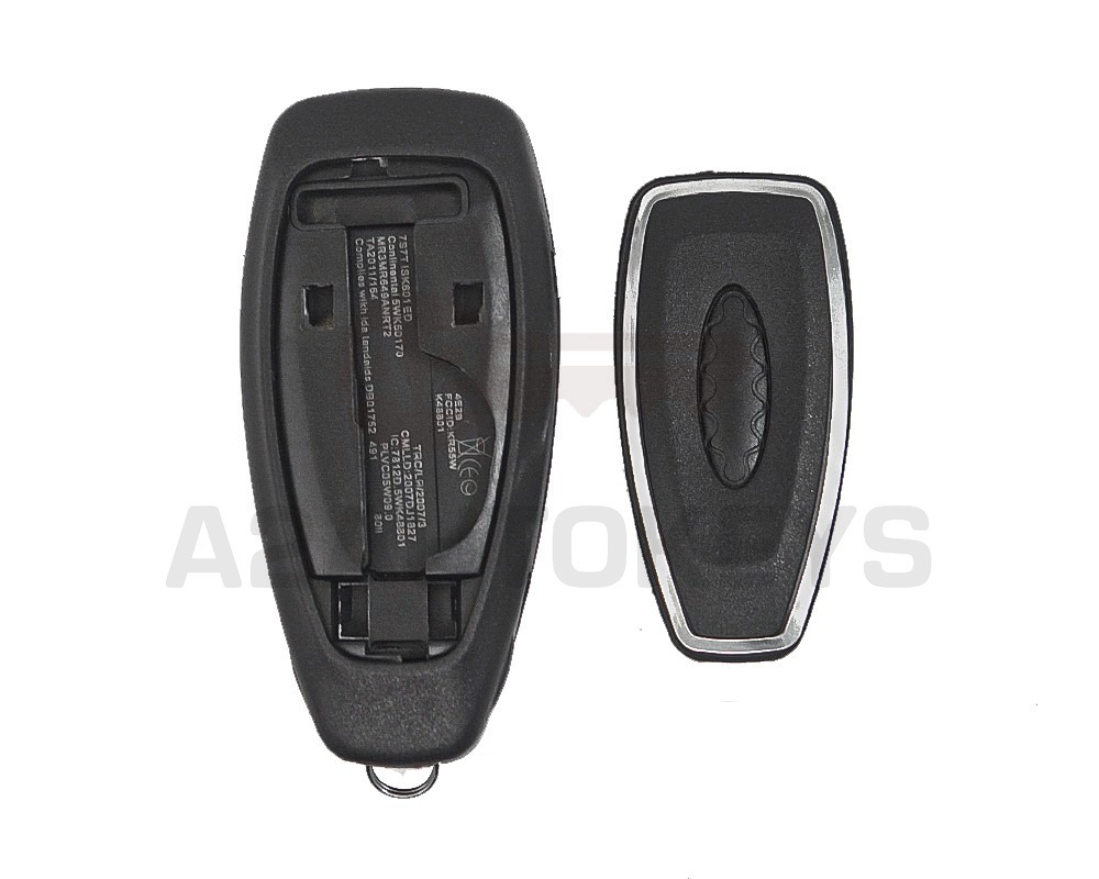 Ford Focus Escape Mondeo Smart Key Remote 3 Buttons 433MHz