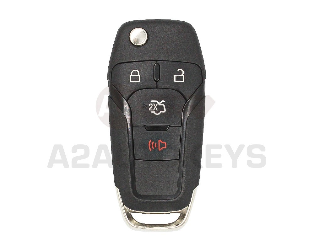 Ford Fusion Flip Remote Key 3+1 Button 315MHz HU101 Blade
