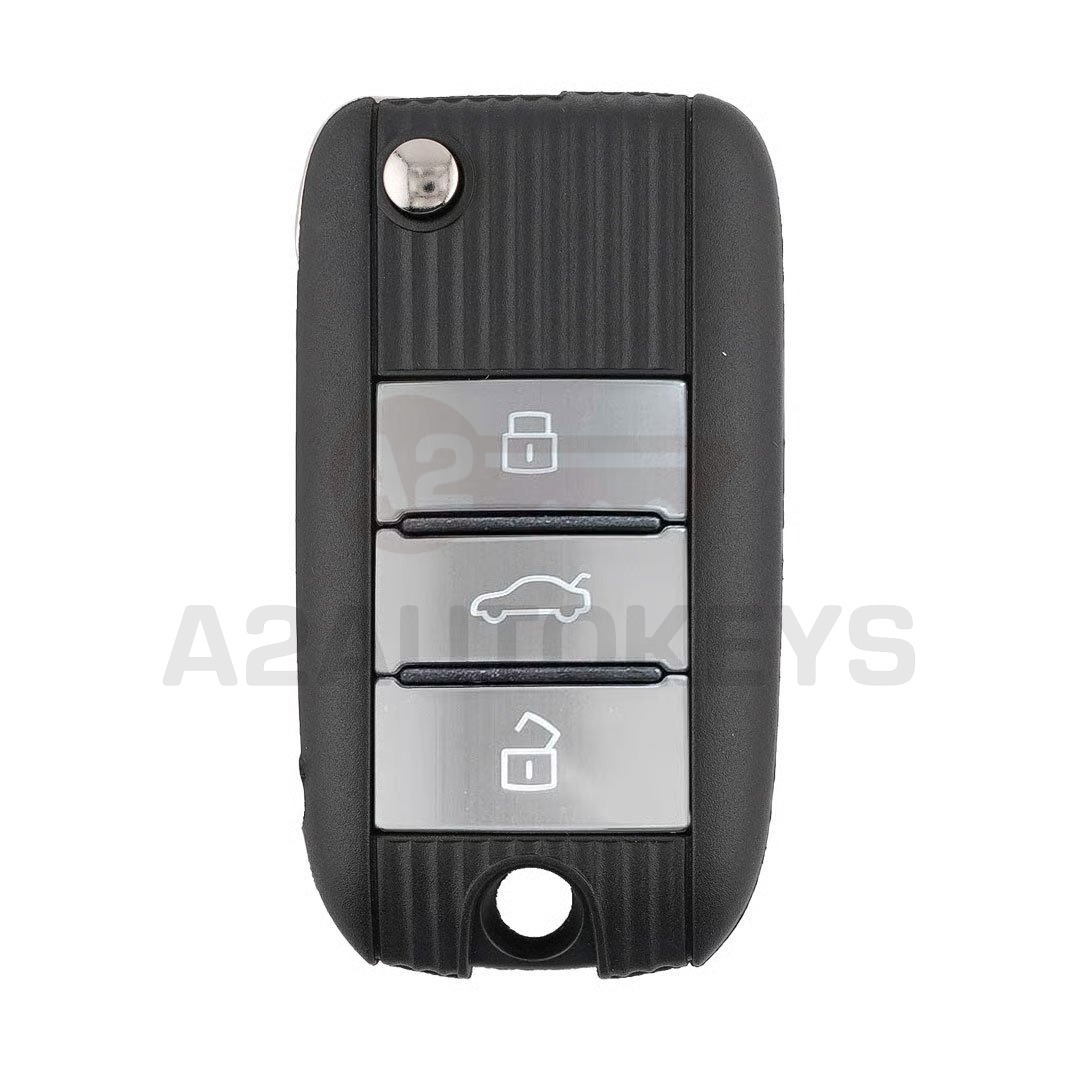 MG5 RX5 ZS Original Flip Remote Key 3 Buttons 433.93/433.35MHz 10234136SBKP / 10947244SBKP