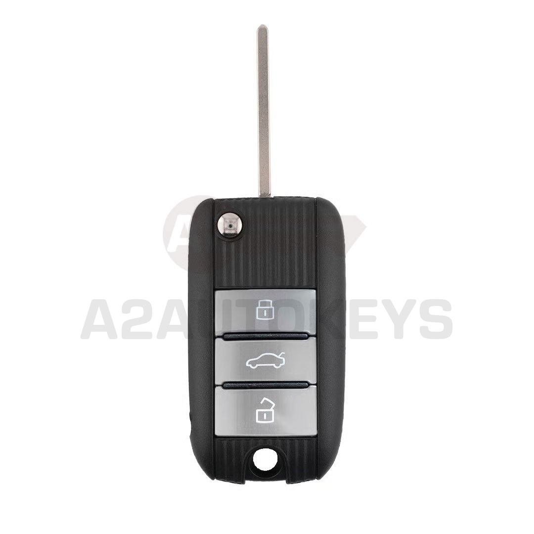 MG5 RX5 ZS Original Flip Remote Key 3 Buttons 433.93/433.35MHz 10234136SBKP / 10947244SBKP