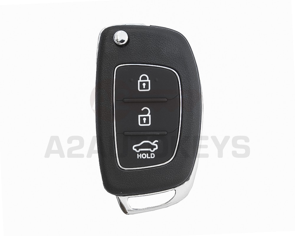 Hyundai Accent 2017 Genuine Flip Remote Key 433MHz 95430-1RAC1