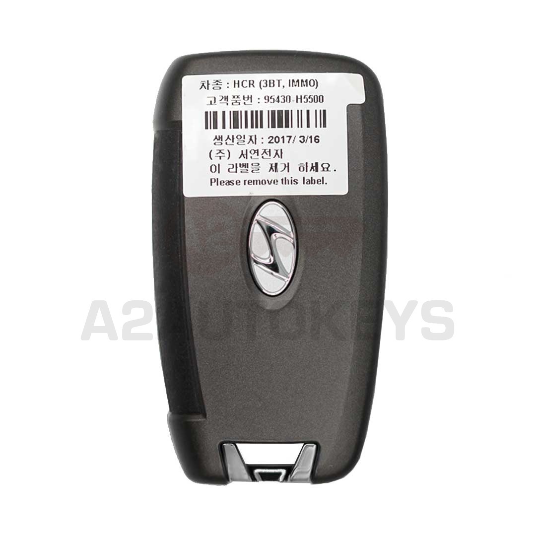 Hyundai Accent 2018 Genuine Flip Remote Key 433MHz 95430-H5500