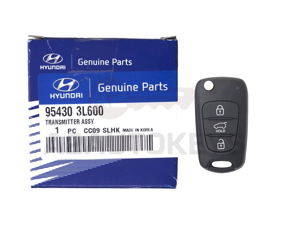 Hyundai Azera 2011 Genuine Flip Remote Key 433MHz 95430-3L600
