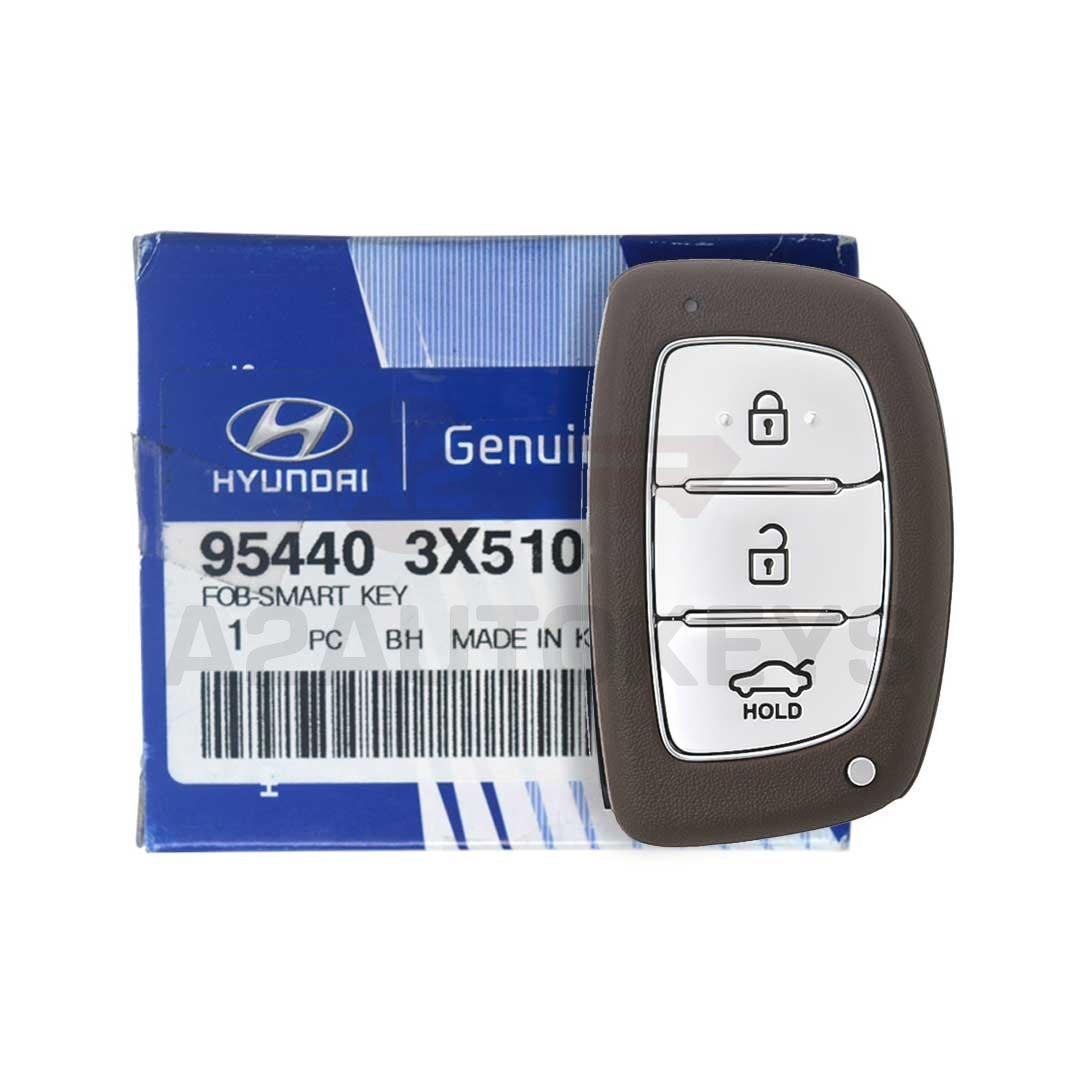 Hyundai Elantra 2014-2016 Genuine Smart Key Remote 433MHz 95440-3X510