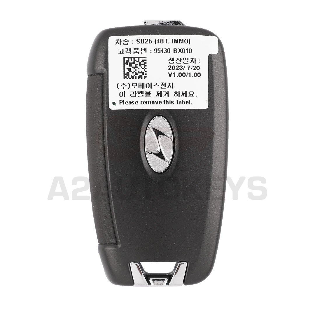 Hyundai Creta 2022-2024 Original Flip Remote Key 3+1 Buttons 433MHz 95430-BX010