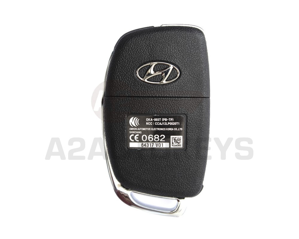 Hyundai I20 2013 Genuine Flip Remote Key 433MHz 95430-1JAB1