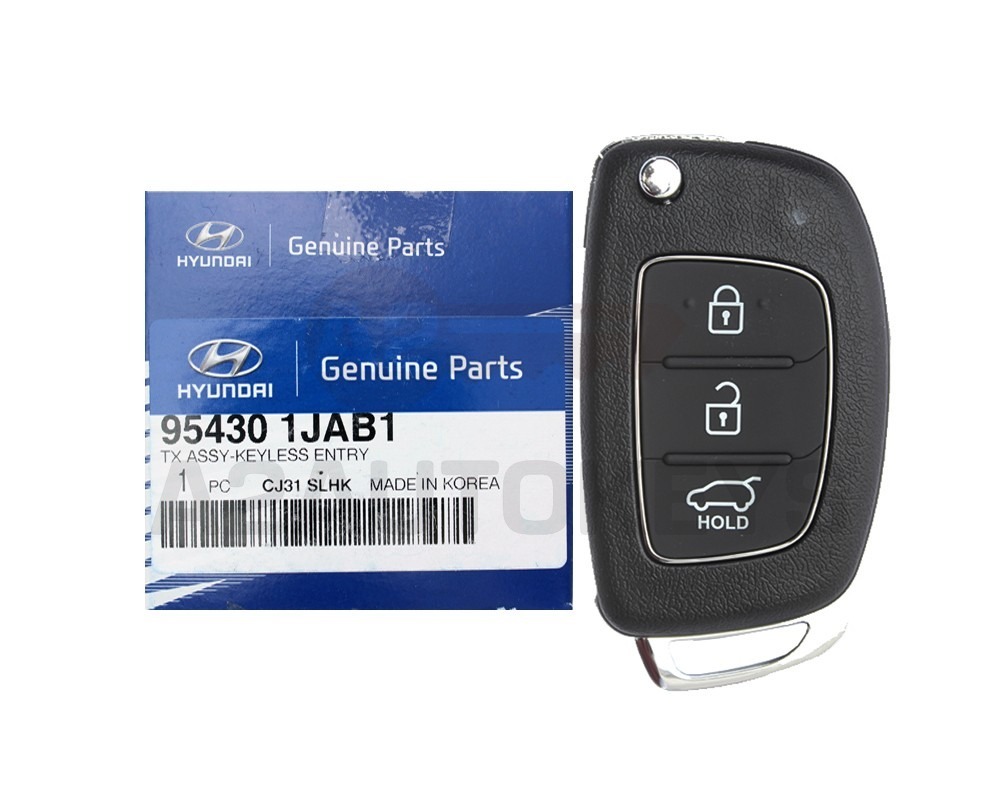 Hyundai I20 2013 Genuine Flip Remote Key 433MHz 95430-1JAB1