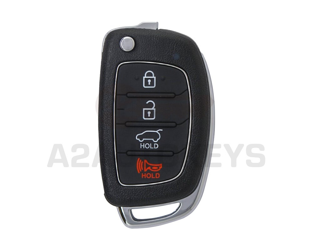 Hyundai Santa Fe 2013-2015 Genuine Flip Remote Key 315MHz 95430-4Z100 / 95430-4Z101