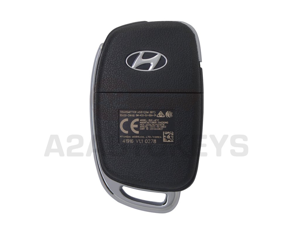 Hyundai Santa Fe 2016 Genuine Flip Remote Key 433MHz 95430-2W410