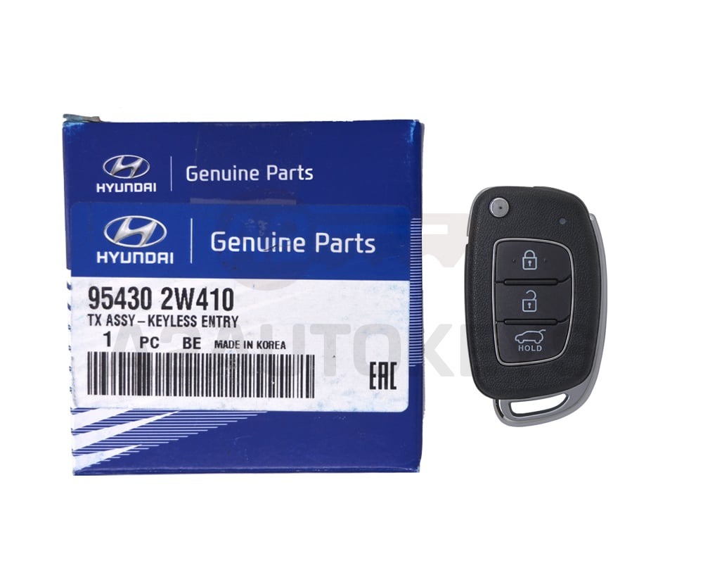 Hyundai Santa Fe 2016 Genuine Flip Remote Key 433MHz 95430-2W410