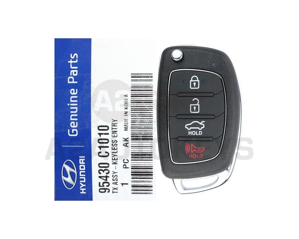 Hyundai Sonata 2015-2017 Genuine Flip Remote Key 433MHz 95430-C1010
