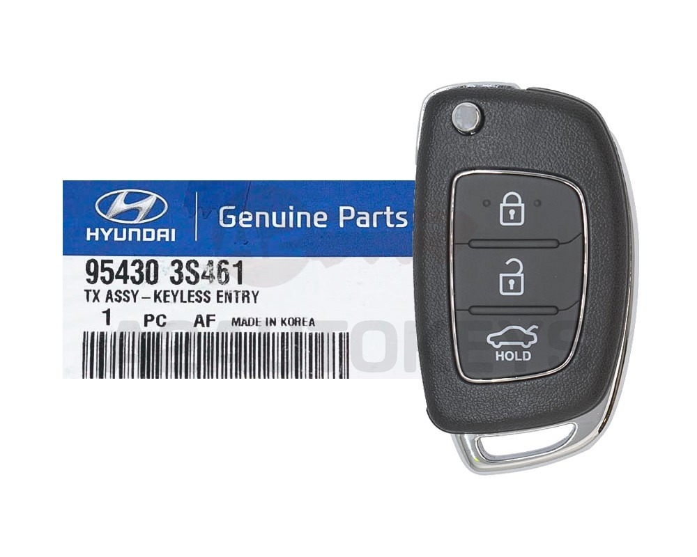 Hyundai Tucson Sonata 2014 Genuine Flip Remote Key 433MHz 95430-3S461