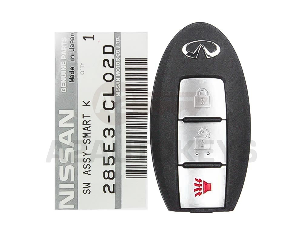 Infiniti FX35 2005-2007 Genuine Smart Key Remote 315MHz 285E3-CL02D / 285E3-CL000 / 285E3-CL00D / 285E3-CL01D