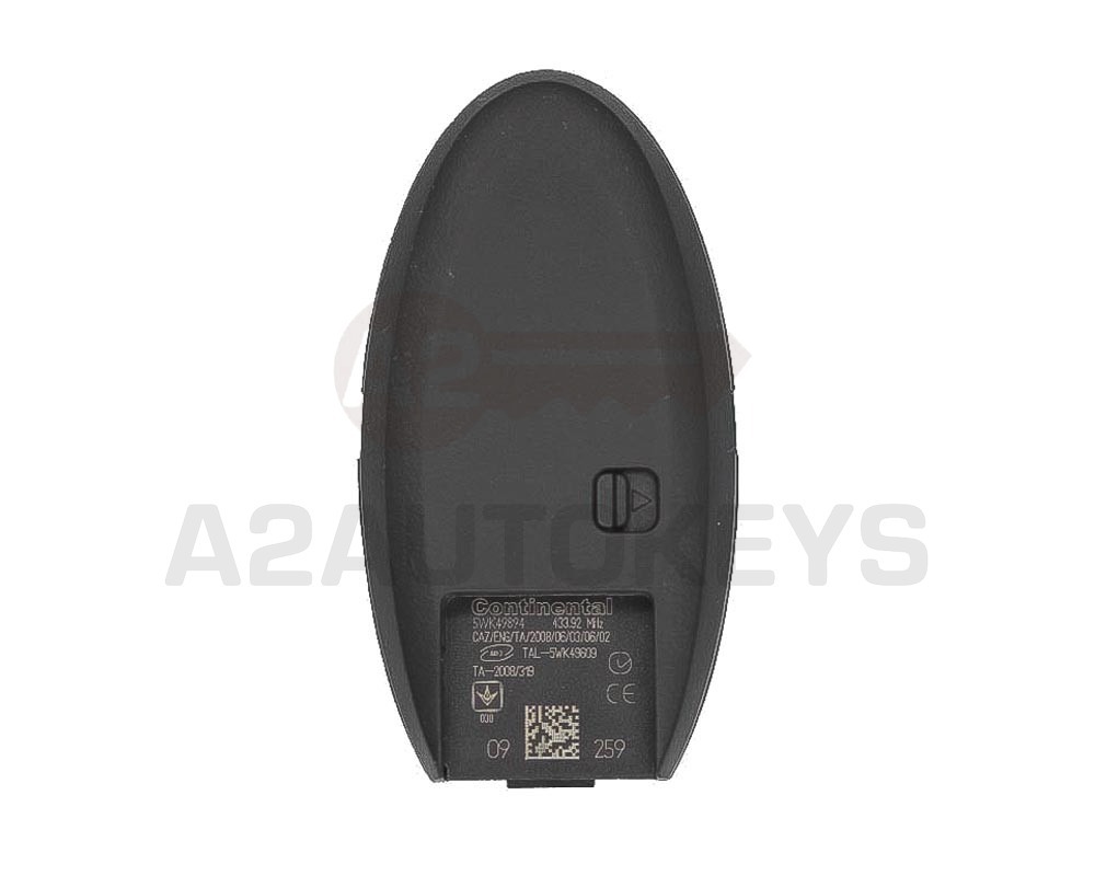 Infiniti G35 2010 Genuine Smart Key Remote 433MHz 285E3-JJ70A / 285E3-JJ75A