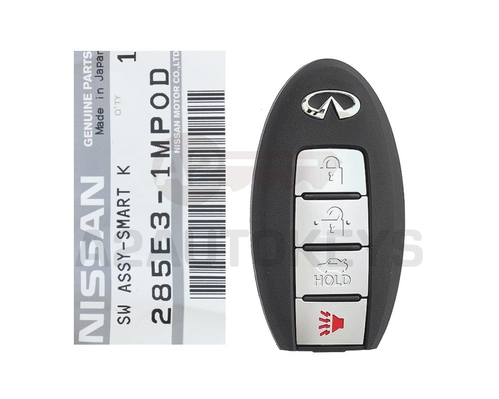Infiniti M56 Q70 M37 2011-2013 Genuine Smart Key Remote 433MHz 285E3-1MP0D