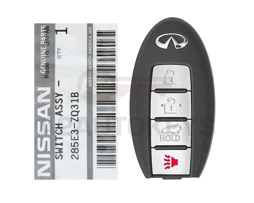 Infiniti QX56 2008-2010 Genuine Smart Key Remote 315MHz 285E3-ZQ31B / 285E3-ZQ30B / 285E3-ZQ30C