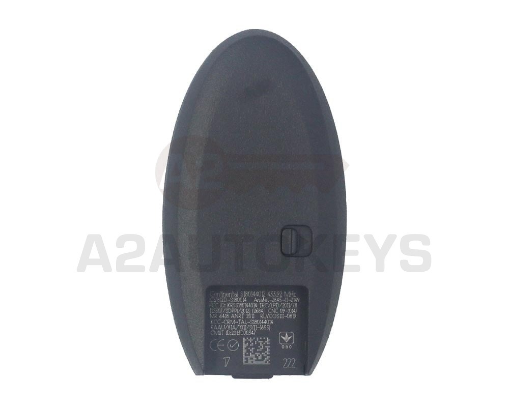 Infiniti QX60 2014 Genuine Smart Remote Key 433MHz 285E3-9NB3A / 285E3-3JA3A