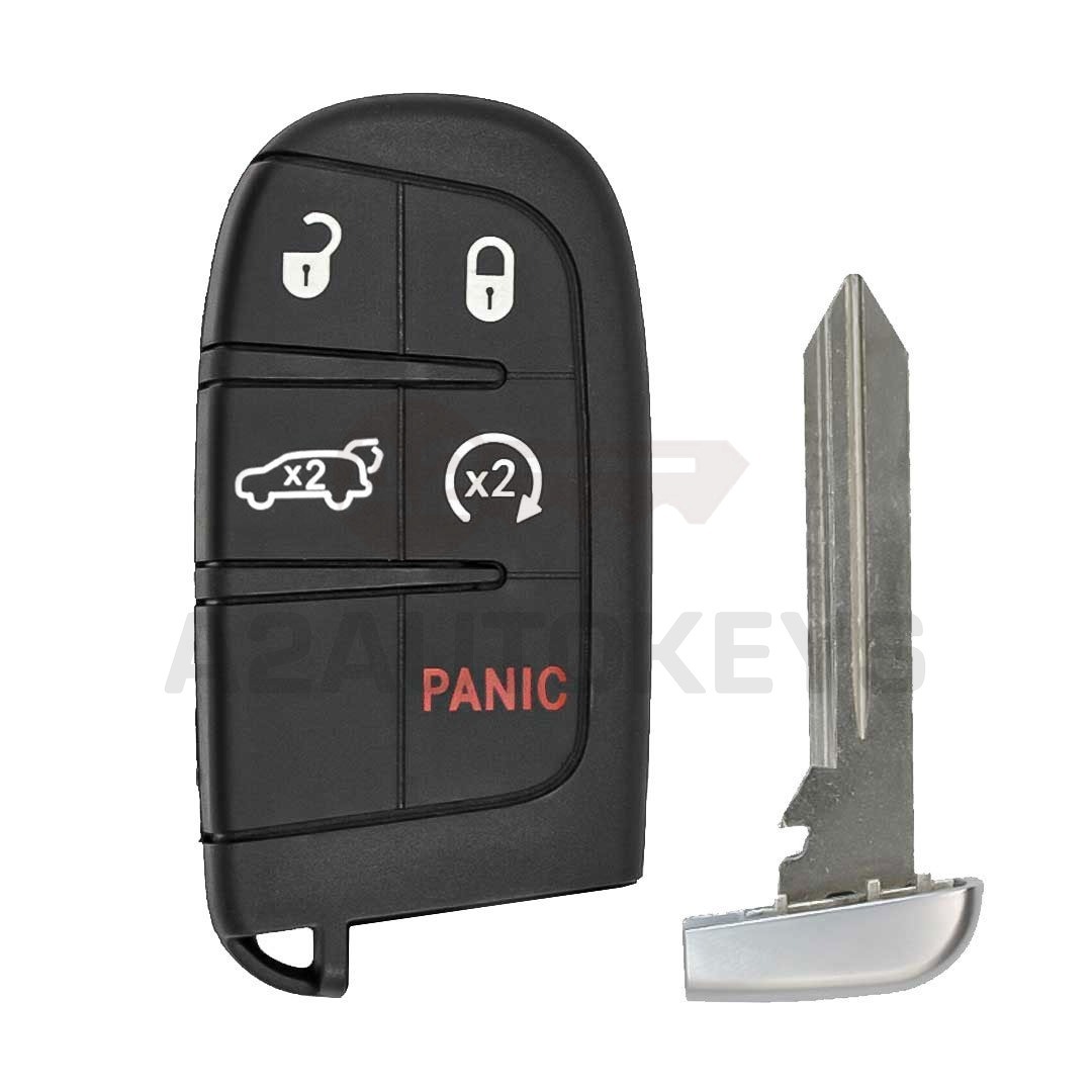 Jeep Grand Cherokee 2014-2021 Smart Keys Remote 4+1 Button 433MHz 68150061