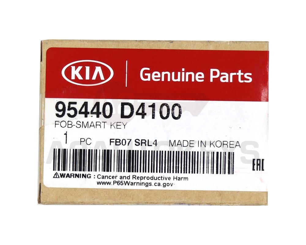 KIA Optima 2016 Genuine Smart Key Remote 433MHz 95440-D4100