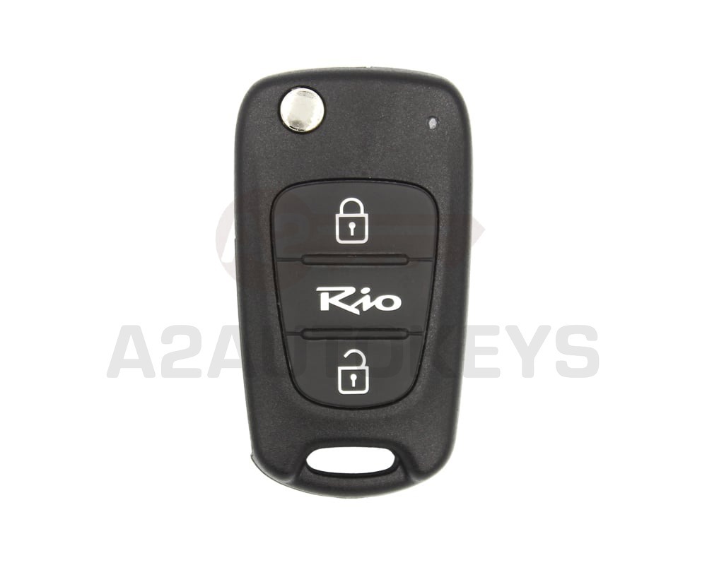 KIA Rio 2007+ Flip Remote Key 2 Buttons 433MHz 95430-1G760