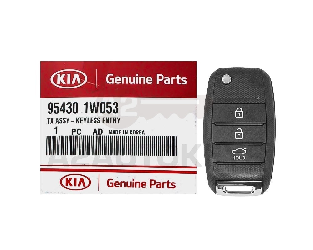 KIA Rio 2014-2017 Genuine Flip Remote Key 433MHz 95430-1W053
