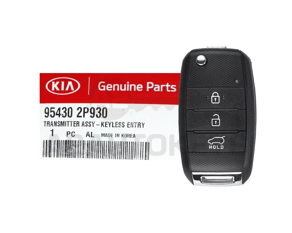 KIA Sorento 2013-2014 Genuine Flip Remote Key 433MHz 95430-2P930