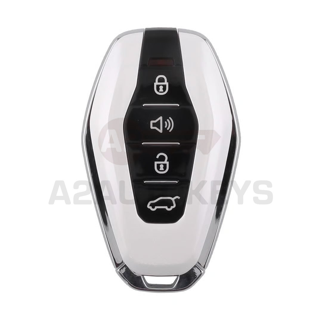 Jetour X70 Plus Original Smart Remote Key 3+1 Buttons 433.58/434.42MHz White Color