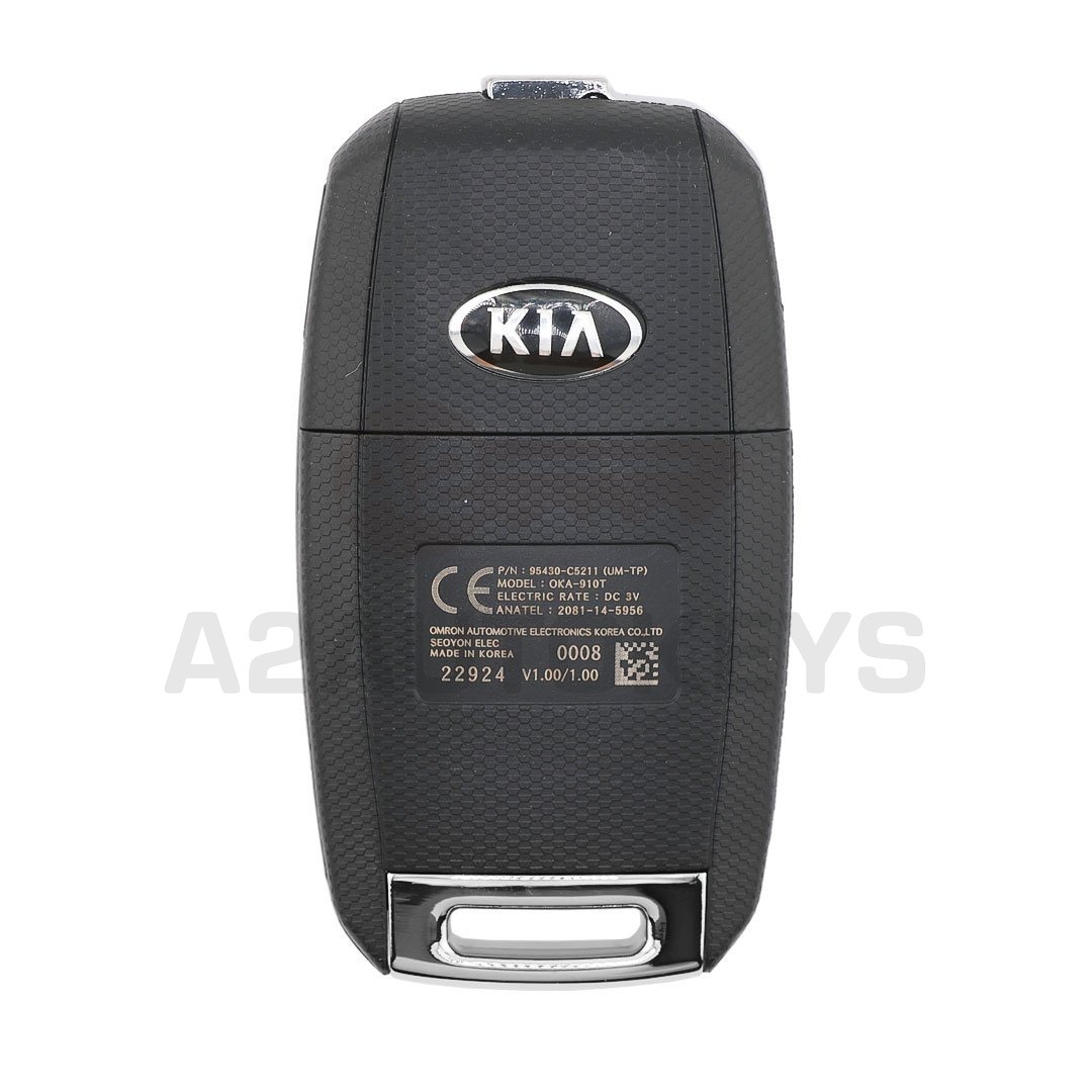 KIA Sorento 2018 Genuine Flip Remote Key 433MHz 95430-C5211