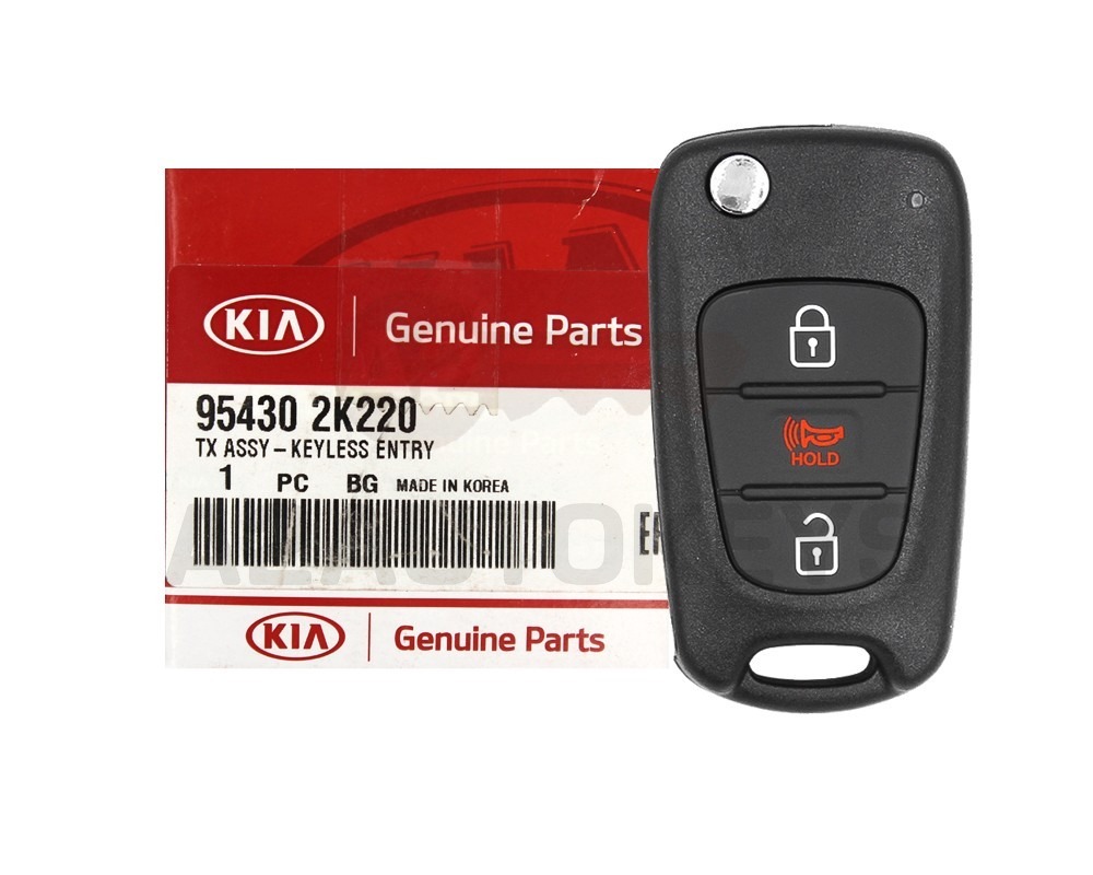 KIA Soul 2011-2012 Genuine Flip Remote Key 433MHz 95430-2K220