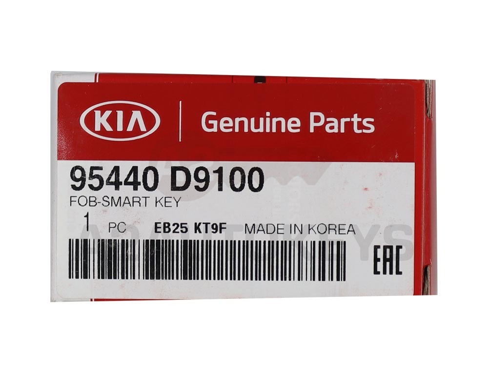 KIA Sportage 2016-2017 Genuine Smart Key Remote 433MHz 95440-D9100