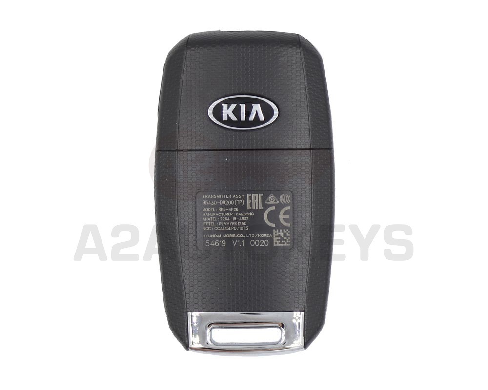 KIA Sportage 2016-2019 Genuine Remote Key 433MHz 95430-D9200