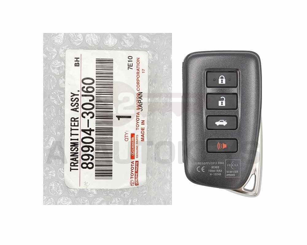 Lexus ES 2016 Genuine Smart Key Remote 433MHz 89904-30J60 , 89904-30J61 , 89904-30J62